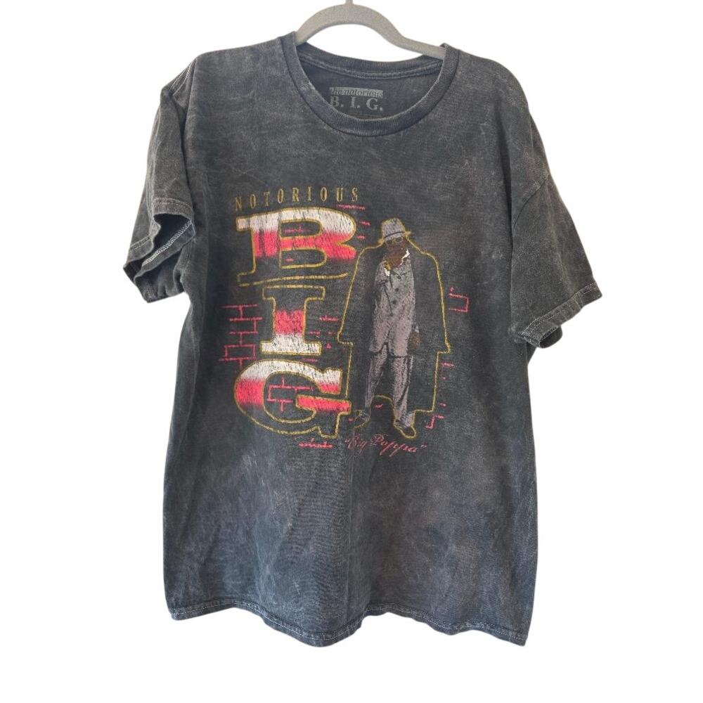 Notorious B.I.G. Biggie Graphic Tee Large